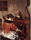 Gerard ter Borch The Concert painting